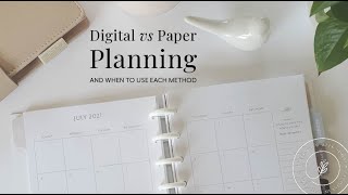 Digital vs. Paper Planning and When to Use Each Method