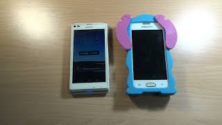 SONY XPERIA  / SAMSUNG GALAXY TREND GT-S7390 / Incoming Call Collection