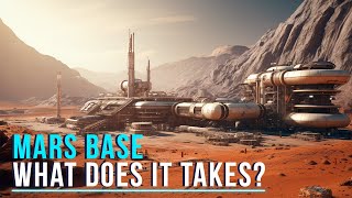 What It Would Take to Build A Mars Base!