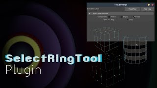 Maya Programming Show-reel_7_(SelectRingTool Plugin)