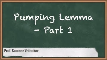 Pumping Lemma  Part 1| Regular Languages and Regular Expressions |Theory Of Computation |GATE CSE