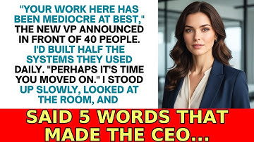 Bij 103 voltooide projecten vertelden ze me dat ik "nooit iets heb bijgedragen" aan het bedrijf