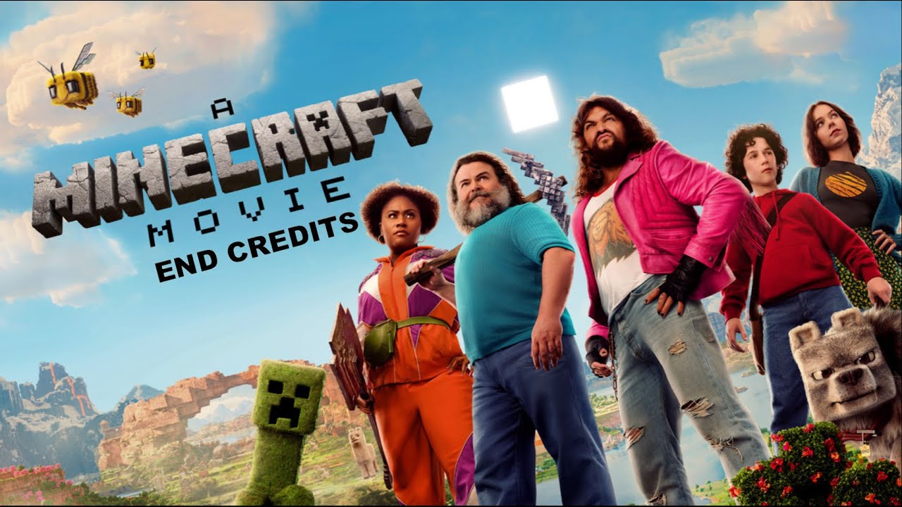 A Minecraft Movie End Credits