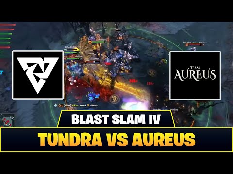 [ID] EPIC WAR!! WINDRANGER CARRY?? TUNDRA VS AUREUS ▌GROUP STAGE BLAST SLAM IV DOTA 2 HIGHLIGHT