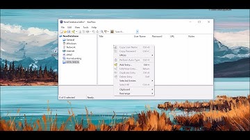 Generating a IOTA SEED with KEEPASS #Tutorial