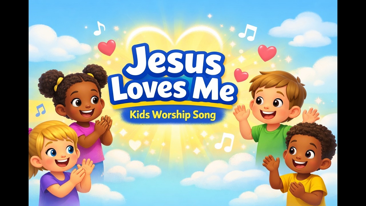 Jesus Loves Me | Kids Christian Action Song | Sing & Move Along - YouTube