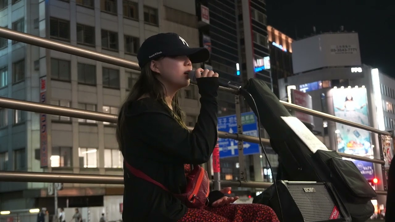 【 歌うま 】「YELL/いきものがかり」cover  新宿路上ライブ