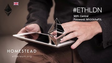London Ethereum Meetup [11/9/2016]: Slock.it, PwC, Alice.si, & Thomson Reuters