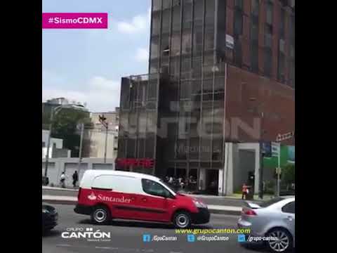 Vidéo: Vidéos Choquantes Du Tremblement De Terre Au Mexique