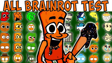 ALL BRAINROT TEST | FNF Character Test | Gameplay VS Playground