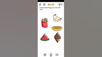 Find something you can not eat! || BRAIN OUT || NO.10