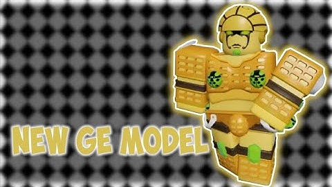 *NEW* GE / GOLD EXPERIENCE RE-MODEL! | A Bizarre Day Modded