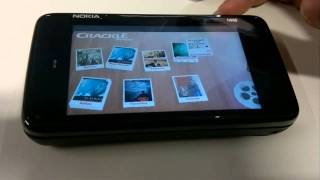 Ixonos show Crackle - stereoscopic 3D User Interface screenshot 3