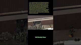 A car crashed through the wall of Elizabeth High School's Dwyer auditorium in New Jersey, injuring o