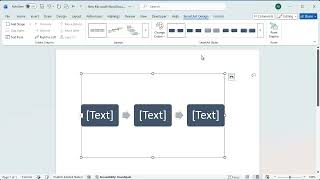 How to create basic process in word