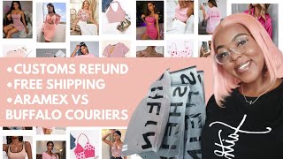 SHEIN SECRETS: Customs refund, Free shipping, Aramex Vs Buffalo couriers | South African YouTuber