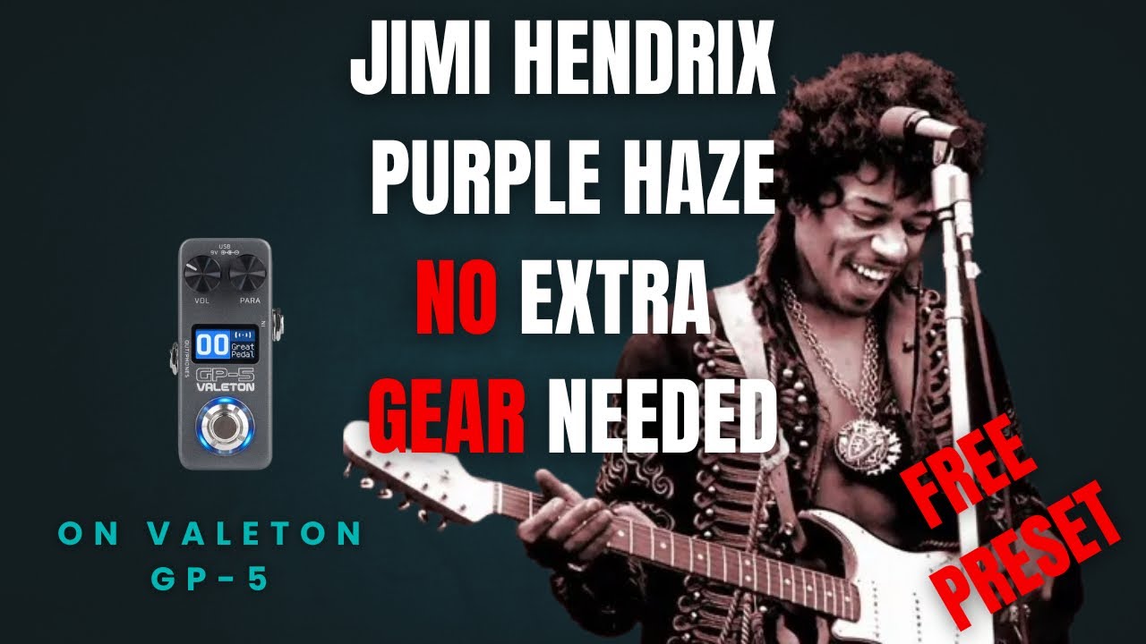 Valeton GP-5: Jimi Hendrix's Fuzz Face & Octavia in One Pedal