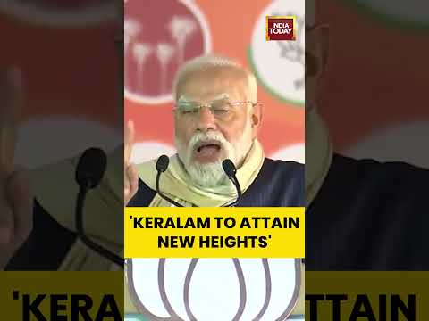 'NDA Government Is In Power In 7 States Of The Northeast' | Kerala | #pmmodi #keralaelections #bjp