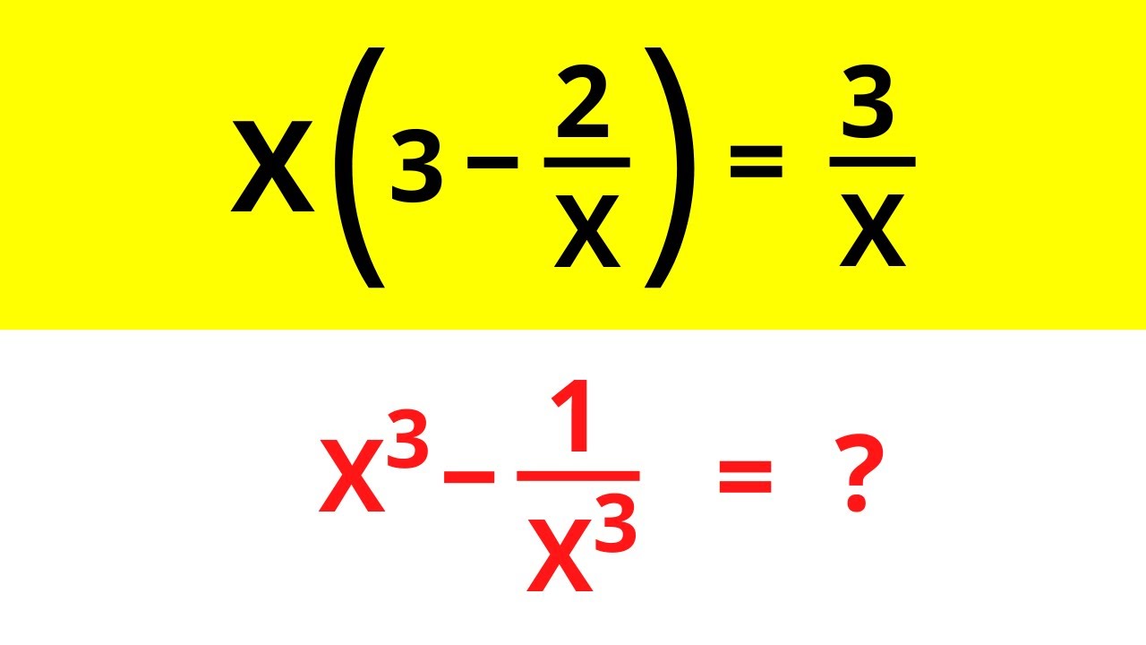 X X 3 1 Find X 3 X 3 18 X X 3 1 Find X 3 X 3 18