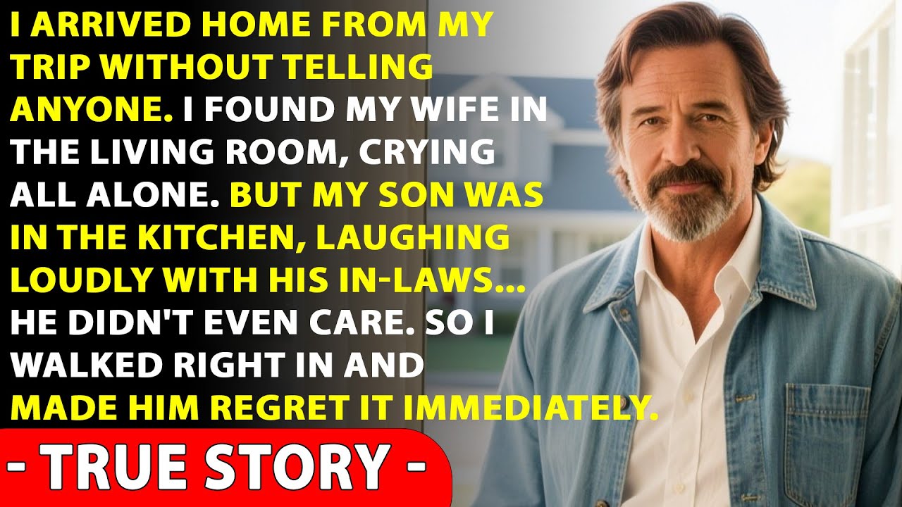 I Came Home Early To My Wife Crying, But My Son Was Laughing With His In-Laws...True Story