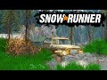 SnowRunner 2020 - Застрял в Болоте с Цистерной Бензина (SpinTires, MudRunner) Мичиган #9