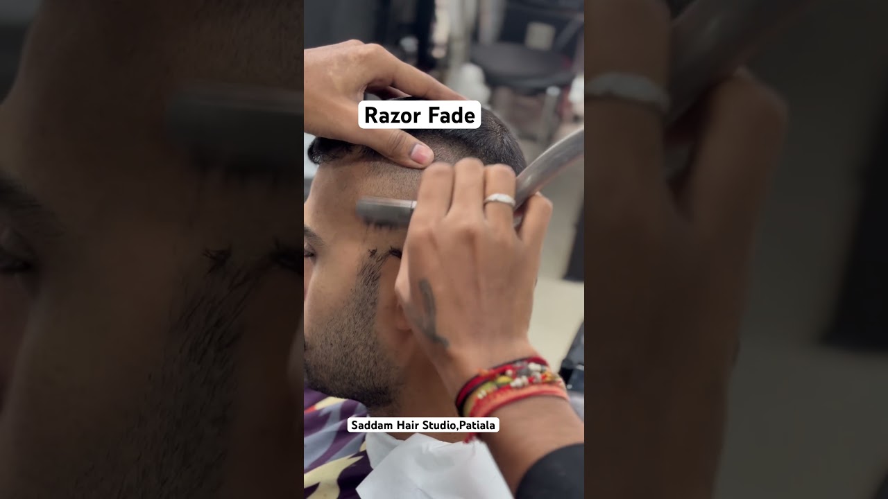 Razor fade | high fade | skin fade | how to do super close fade 