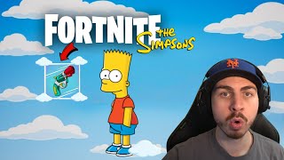 🔴LIVE - NEW Simpsons Fortnite Season!