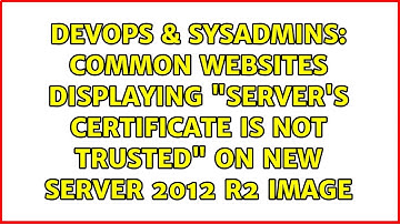 Common websites displaying "Server