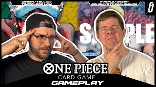 No One Said the Pirate Life Was Gonna Be Easy! | G/Y Law vs P/G Doflamingo | One Piece TCG Gameplay