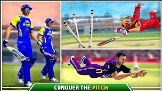 Cricket world cup t20 Games 2022 - Indian Vs South Africa- Scintillating 3D cricket Stadium gameplay screenshot 5