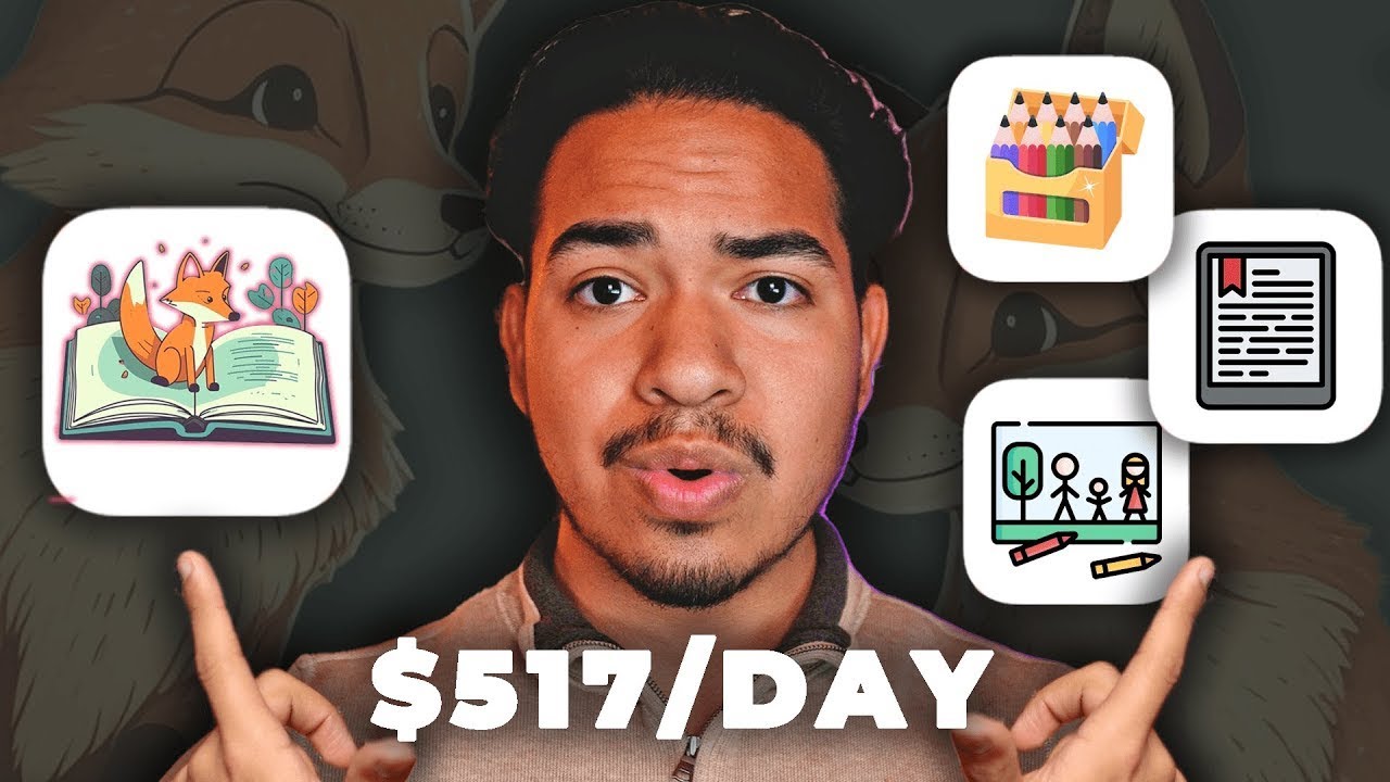 How *AI* Coloring Books Can Make You RICH ($15,244/Month)