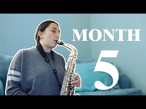 five-month-saxophone-progress