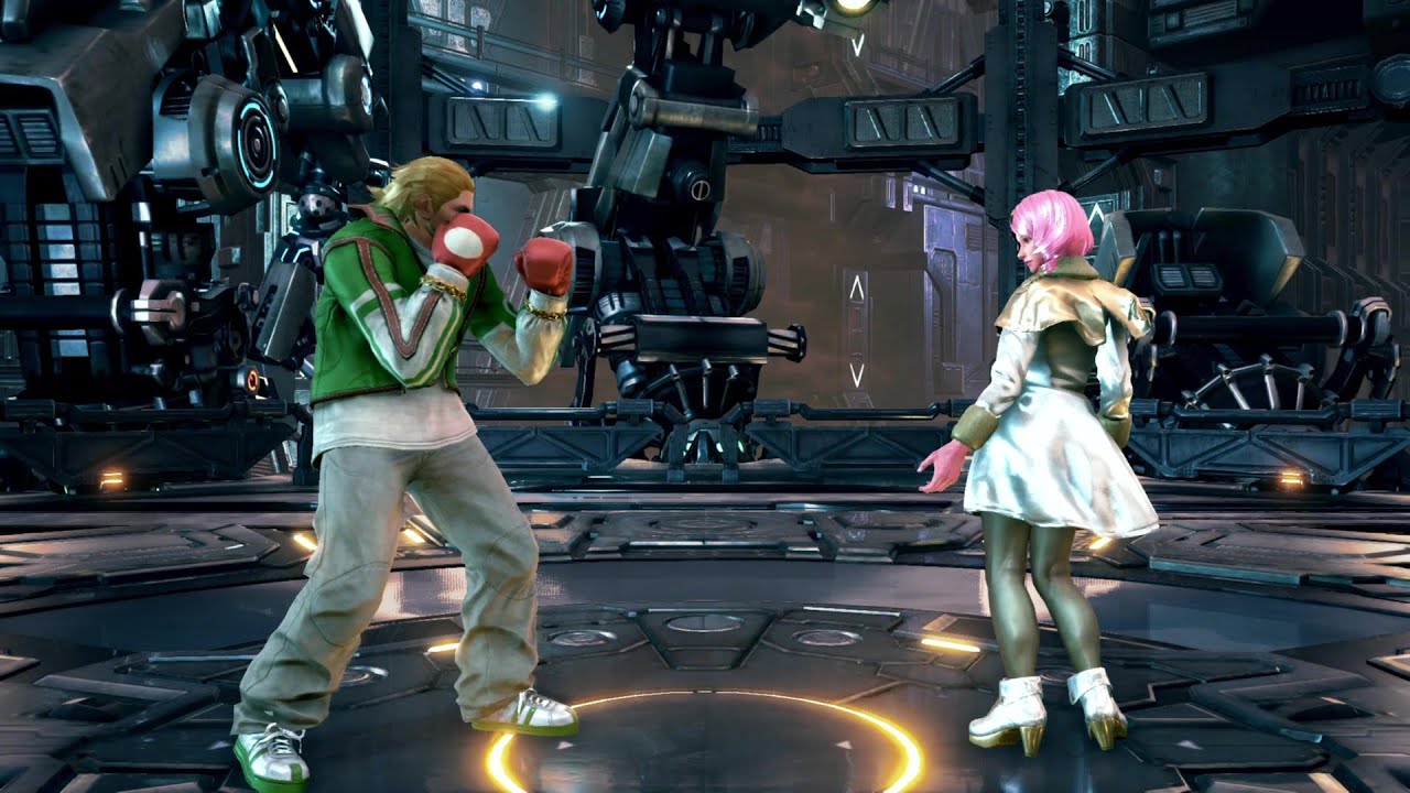 TEKKEN 7 - Стив против Алисы