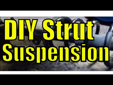 How to repair DIY strut suspension Acura MDX