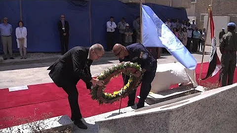 UNIraq commemorates 14th anniversary of terrorist attack on UN offices in Baghdad, Iraq