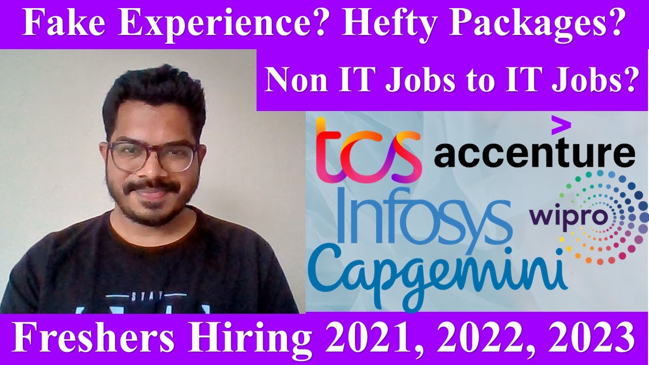 Non IT Jobs to IT Jobs? Fake Experience? Hefty Packages Freshers Hiring ...