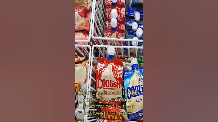 spout bag with cap,spouted pouch,liquid detergent spout pouch