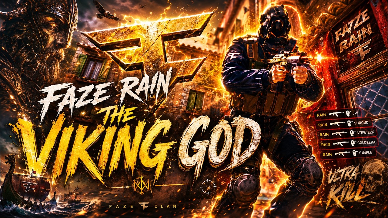 FAZE RAIN - THE VIKING GOD | CS2