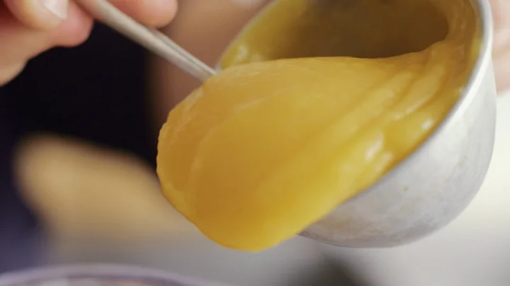 Lemon Curd Impossible Puddings | donna hay