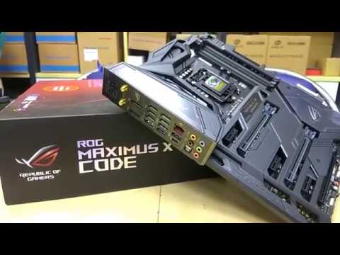 Asus ROG Maximus X Code Z370 Unboxing and Review CUSTOMIZATION| Tech Land