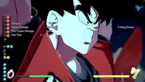 Base Goku Elbow Loop to Genkidama ( Using Nappa