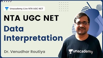 Data Interpretation | NTA UGC NET | Dr. Venudhar Routiya | Unacademy Live - NTA UGC NET