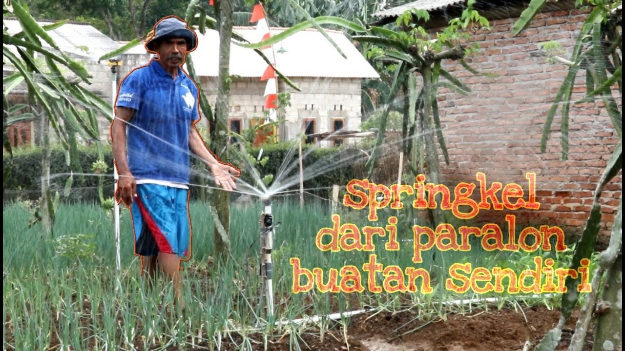  Cara  sederhana membuat  sepringkel dari  paralon  petani 