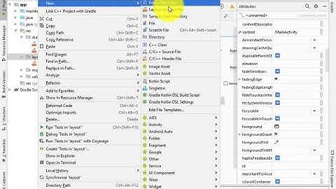 30.  Thực hành kéo thả tạo giao diện login và LinerLayout