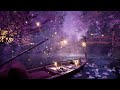 Enchanted violet garden i immersive experience 4k