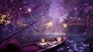 Enchanted Violet Garden I Immersive Experience [4K]