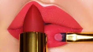 Tutoriais De Batom 2019 💄 Novas Ideias Incríveis Para os Lábios #1