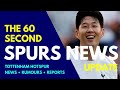 THE 60 SECOND SPURS NEWS UPDATE: Son "Everyone Has to Step Up Including the Fans!" Ange Wants Change