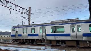 【ジョイント音最高‼︎】555M 常磐線E531系いわき行き 通過 (K483編成)