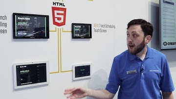 Crestron Room Scheduling Technology at InfoComm 2017